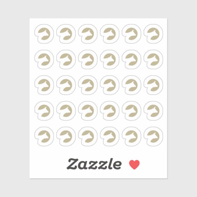 Adesivo Faux Gold Beef Wedding Place Cards Meal Choice  (Folha)