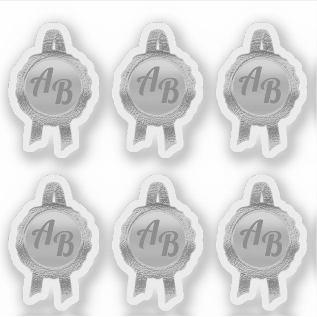 Adesivo Faux Prêmio/Seletor de Certificado(Iniciais/Silv) (Frente)