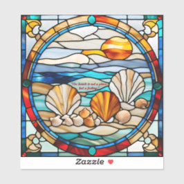Adesivo Faux StainGlass Seashore