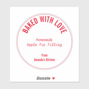 Adesivo Favor do Partido do Presente de Natal Personalizad