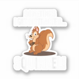 Adesivo FAZENDA de Zoológico Animal SQUIRREL DISTRATADA