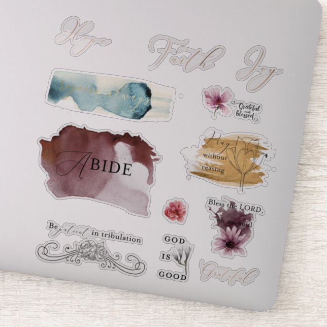 Adesivo Fé em Deus Stickers (Detalhe)