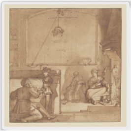 Adesivo Federico Zuccaro: A Primeira Vida de Taddeo Zuccar