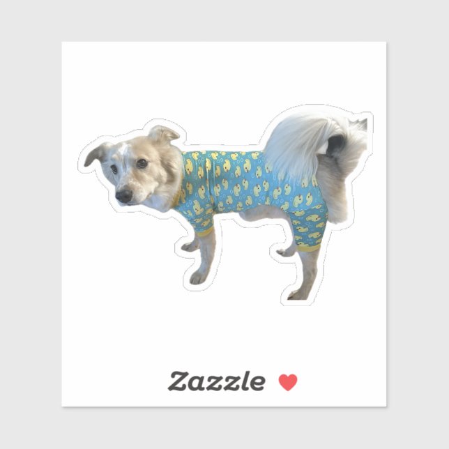 Adesivo Fee Goose PJs Sticker - Cachorro Adorável (Folha)