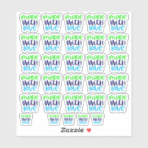 Feita com amor - vinil Sticker