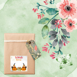 Adesivo Feiticeira Wicked Halloween Orange Jack O Lanterna