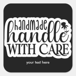 Adesivo feito à mão