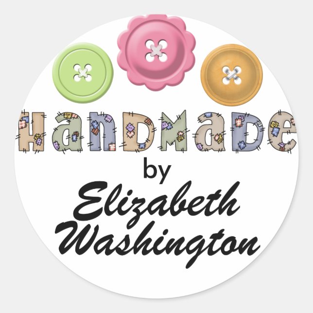 Adesivo feito à mão / com craveiro por SRF (Frente)