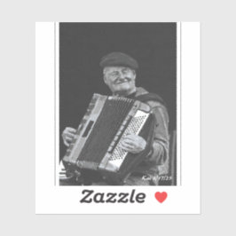 Adesivo Felicidade é, Musical de Paris, Arte Negra e Branc