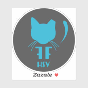 Adesivo Felinos esquecidos de Huntsville Vinyl Stickers