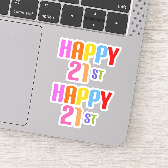 Adesivo Feliz 21ruas (Detalhe)