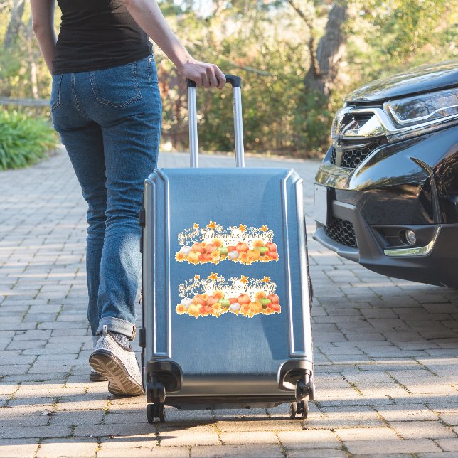 Adesivo Feliz Ação de Graças (Mala Insitu)