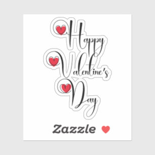 Adesivo Feliz Dia dos Namorados