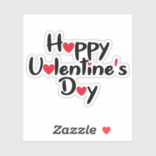 Adesivo Feliz Dia dos Namorados