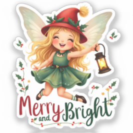 Adesivo Feliz e Brilho, Feliz Natal