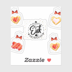 Adesivo Feliz Eid-Eid Adha Mubarak 2022.