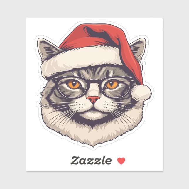 Adesivo Feliz Natal (Folha)