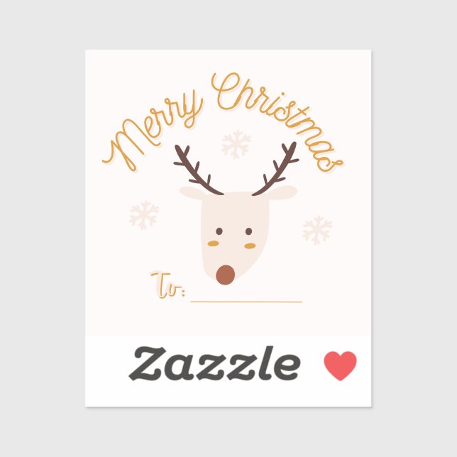 Adesivo Feliz Natal (Folha)