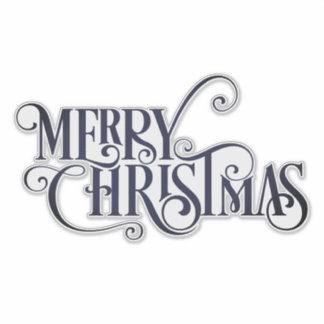 Adesivo Feliz Natal Clássico