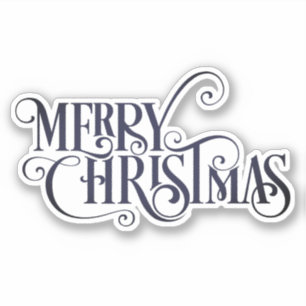 Adesivo Feliz Natal Clássico