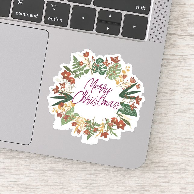 Adesivo Feliz Natal Dia das Bruxas Novo (Detalhe)