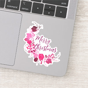 Adesivo Feliz Natal Dia das Bruxas Novo