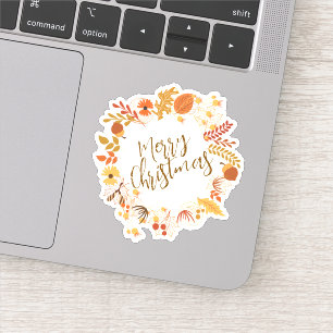 Adesivo Feliz Natal Dia das Bruxas Novo