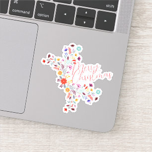 Adesivo Feliz Natal Dia das Bruxas Novo