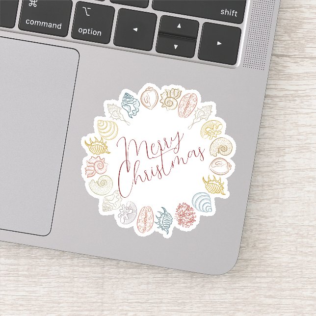 Adesivo Feliz Natal Dia das Bruxas Novo (Detalhe)