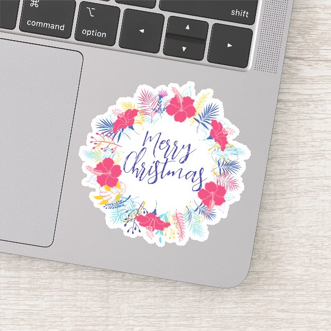 Adesivo Feliz Natal Dia das Bruxas Novo (Detalhe)