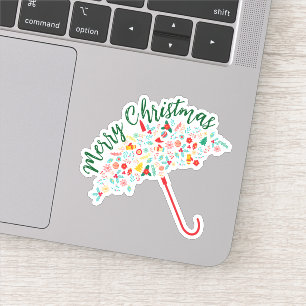 Adesivo Feliz Natal Dia das Bruxas Novo