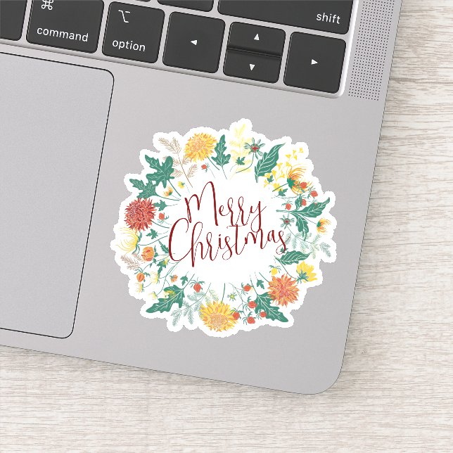 Adesivo Feliz Natal Dia das Bruxas Novo (Detalhe)