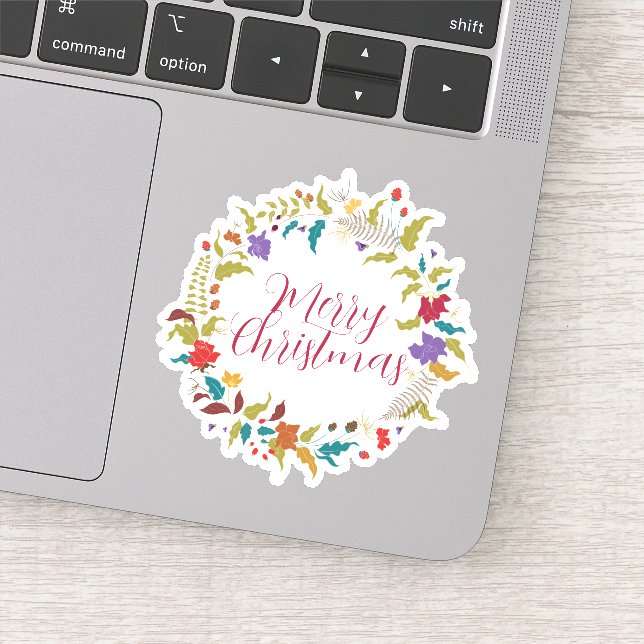 Adesivo Feliz Natal Dia das Bruxas Novo (Detalhe)