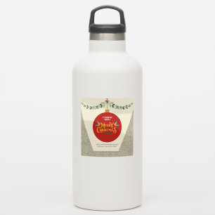 Adesivo Feliz Natal e Obrigado, Penitente de Natal