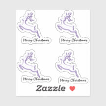 Feliz Natal, Roxo Deer, Férias de inverno