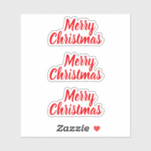 Feliz Natal vermelho moderno minimalista trendy