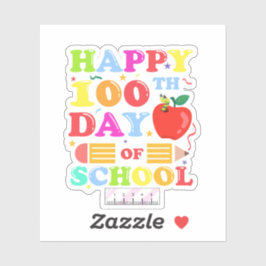 Adesivo Feliz Primeiro Dia do Vinheta Escolar