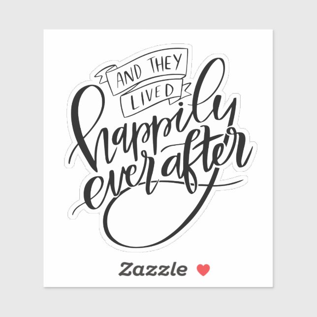 Adesivo Feliz Sempre Depois (Folha)