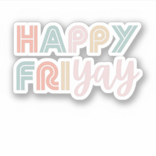 Adesivo Feliz Sexta-Feira-Feira-Feira-Feira-Feira-Feira-Fe