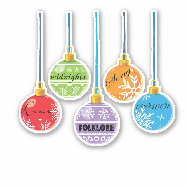 Adesivo Feliz Swiftmas (Frente)