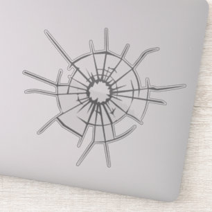 Adesivo Feministas Quebram Teto De Vidro   Limpar Vinheta