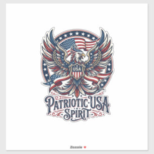 Adesivo Fenix Patriótico Híbrido Patriota Animal Híbrido P