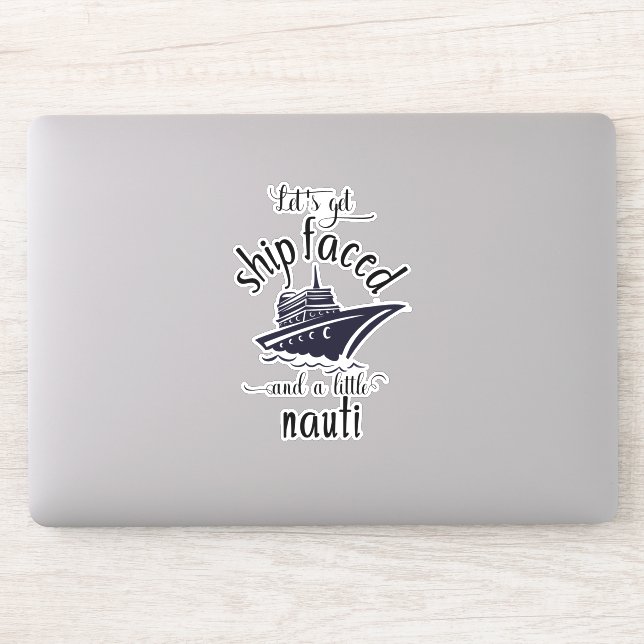 Adesivo Feriado De Férias De Cruzeiro Enfrentado Para O Na (Computador)