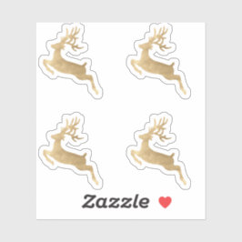 Adesivo Feriados de carne de veado Envelope de Natal Ir