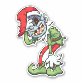 Adesivo Feriados Zombie - Elf