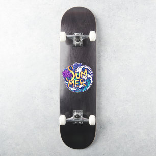 Adesivo Férias Tropicais de Praia de Verão