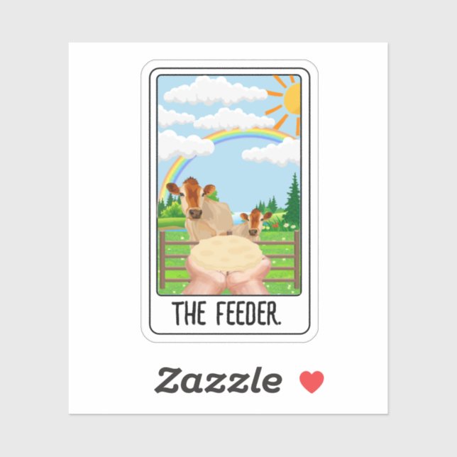 Adesivo Ferment-TarotCartões-vinilo (Folha)