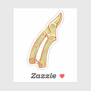 Adesivo Ferramentas de jardinagem para relatores