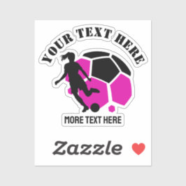 Adesivo Festa de aniversário de futebol do garoto de futeb