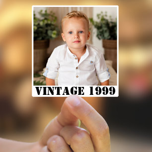 Adesivo Festa de aniversário personalizada 30 40º 50º 60